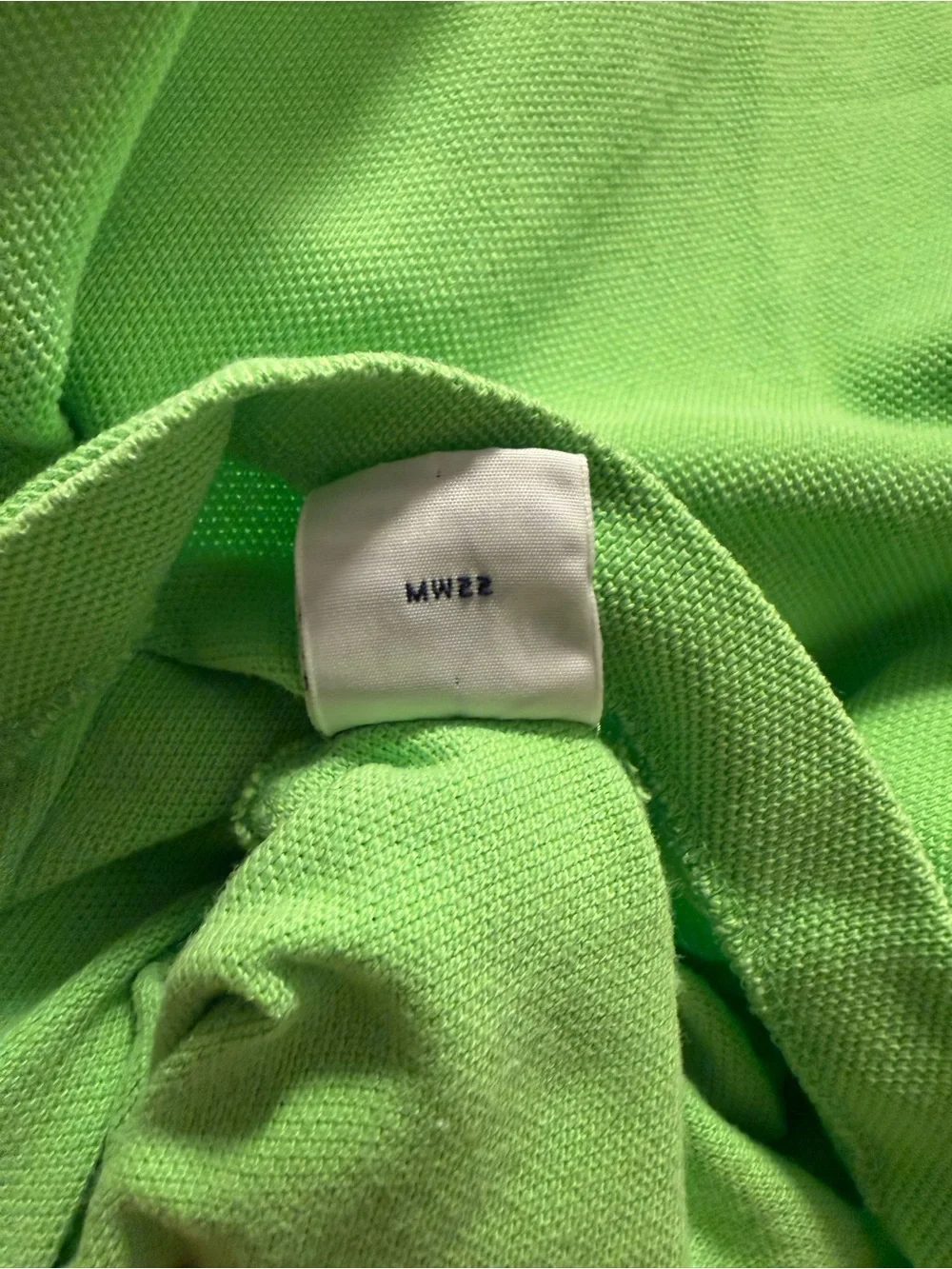 Polo by Ralph Lauren - Custom Fit Green Polo with Red Signature Logo